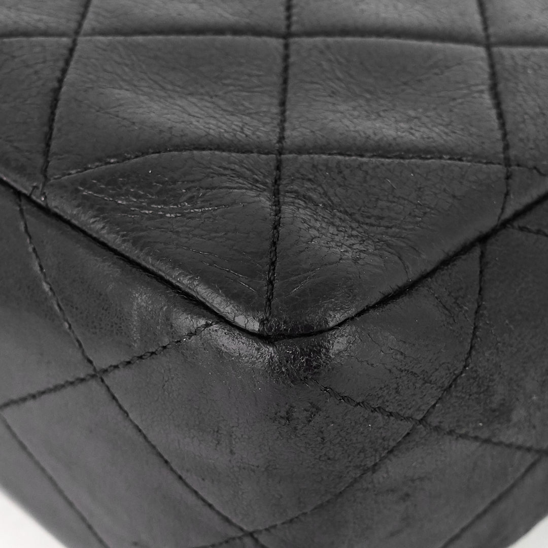 vintage medium lambskin flap bag