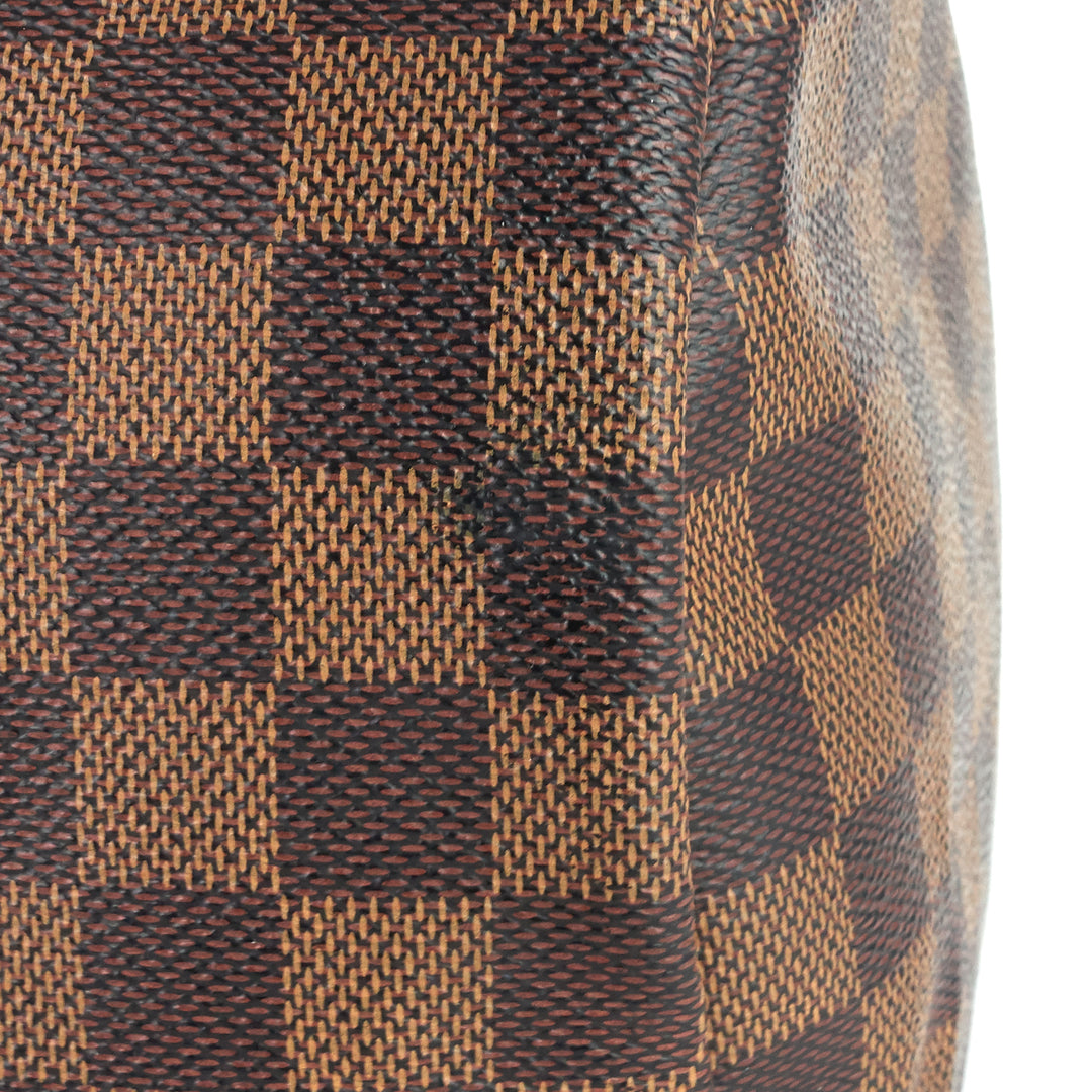 speedy 35 damier ebene canvas bag