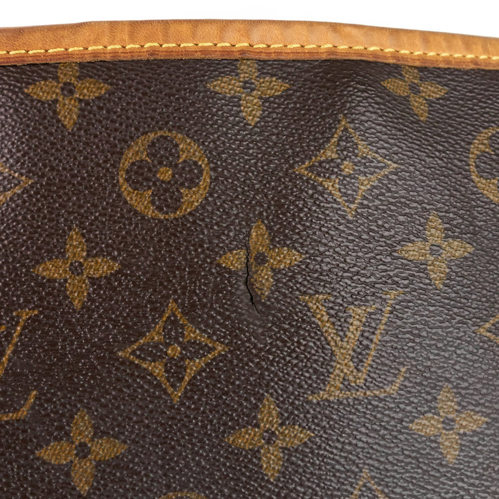 delightful mm monogram canvas bag