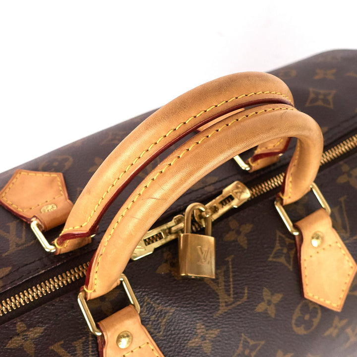 speedy bandoulière 40 monogram canvas bag