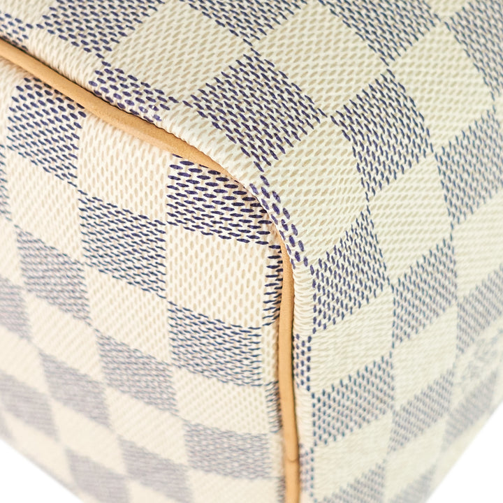 speedy 25 damier azur canvas bag