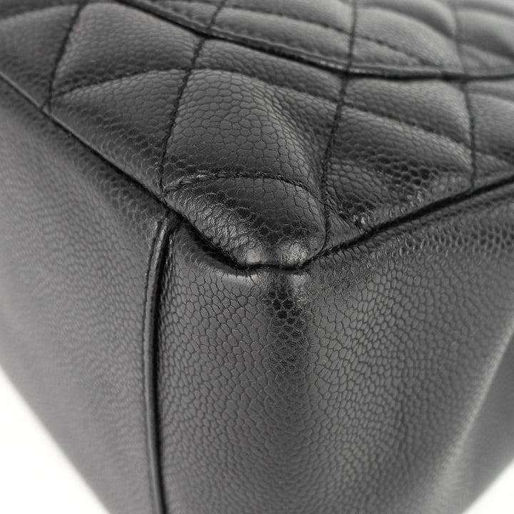 grand shopping tote gst caviar leather bag