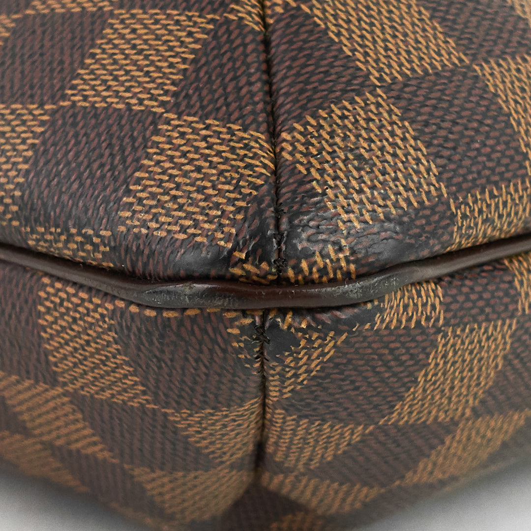 musette salsa damier ebene canvas bag