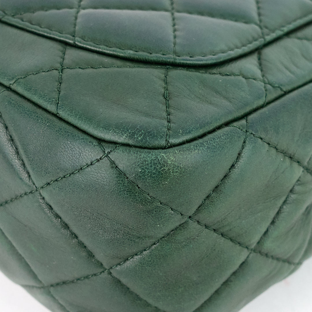 lambskin mini flap bag