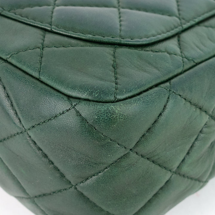 lambskin mini flap bag