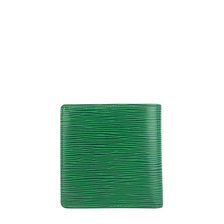 marco green epi leather wallet