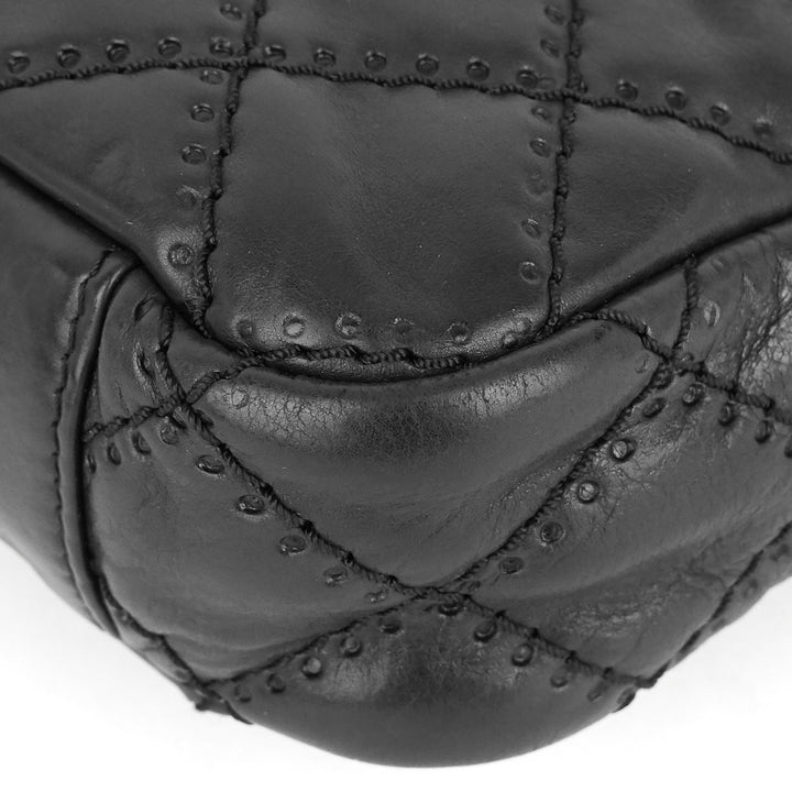 retro chain medium calfskin flap bag