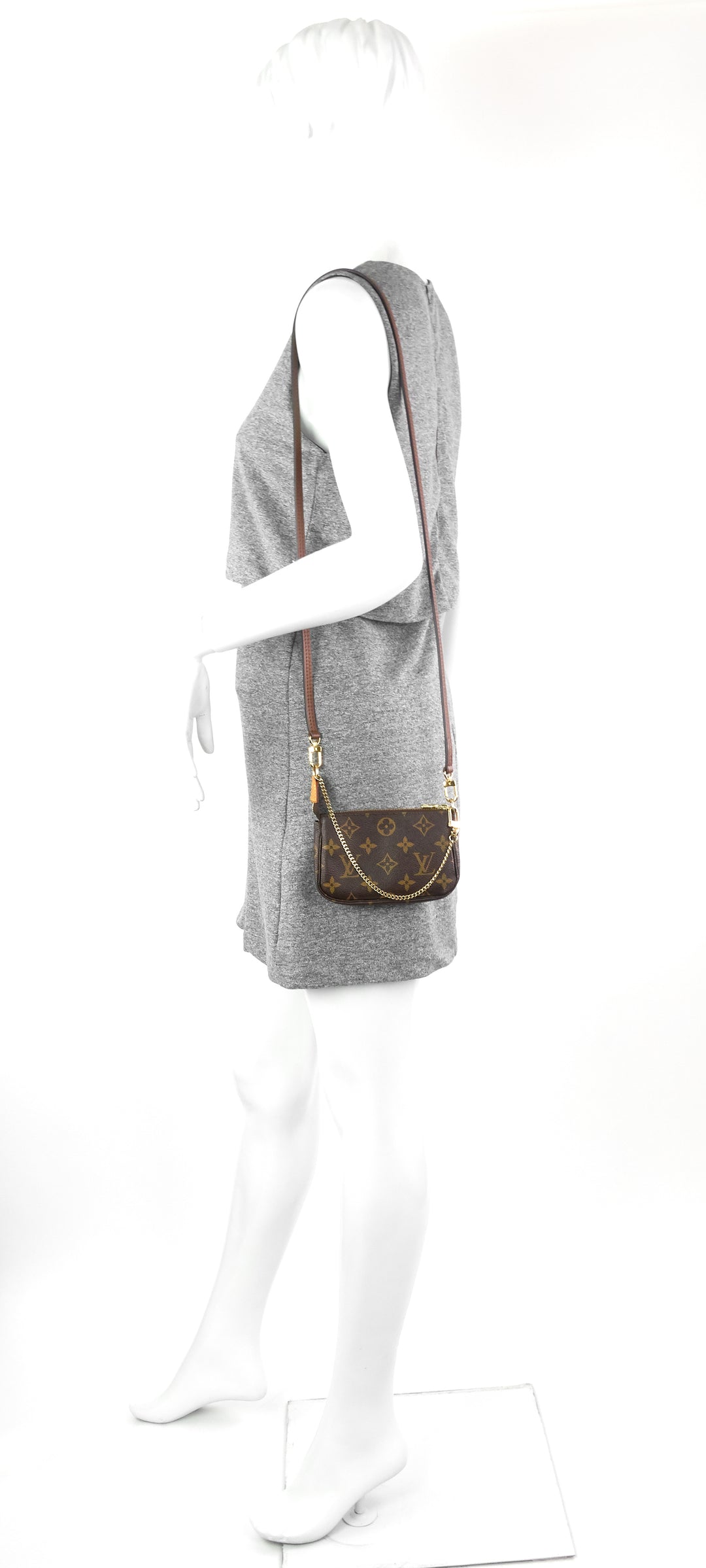 pochette accessoires mini monogram canvas bag