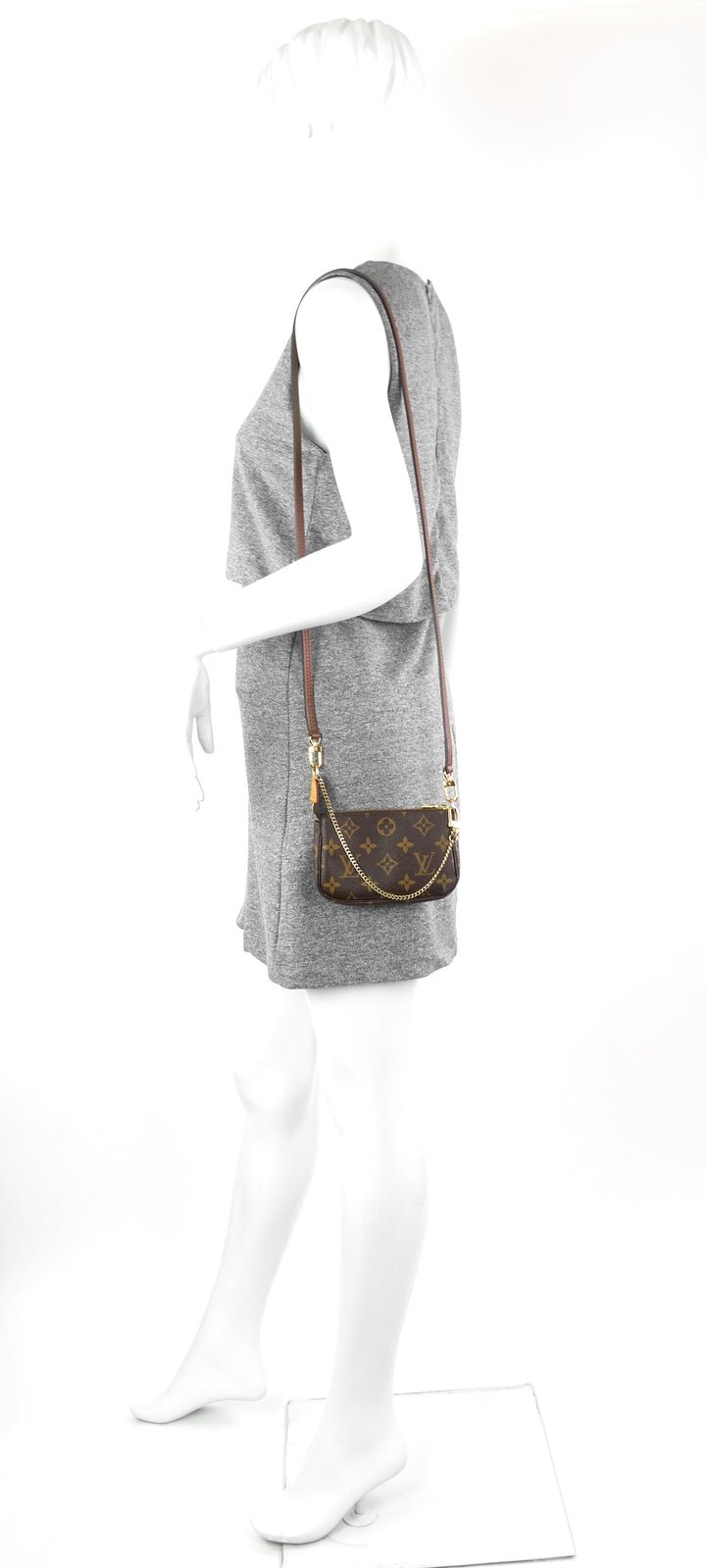 pochette accessoires mini monogram canvas bag