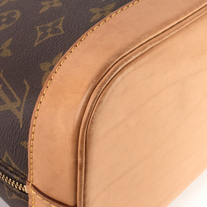 alma mm vintage monogram canvas bag