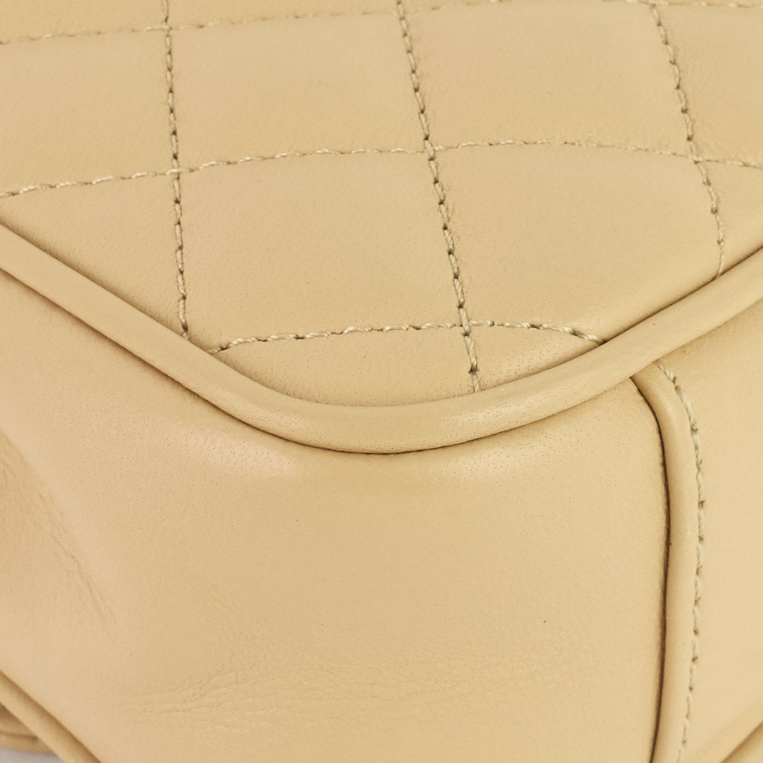 lovely day square lambskin flap bag
