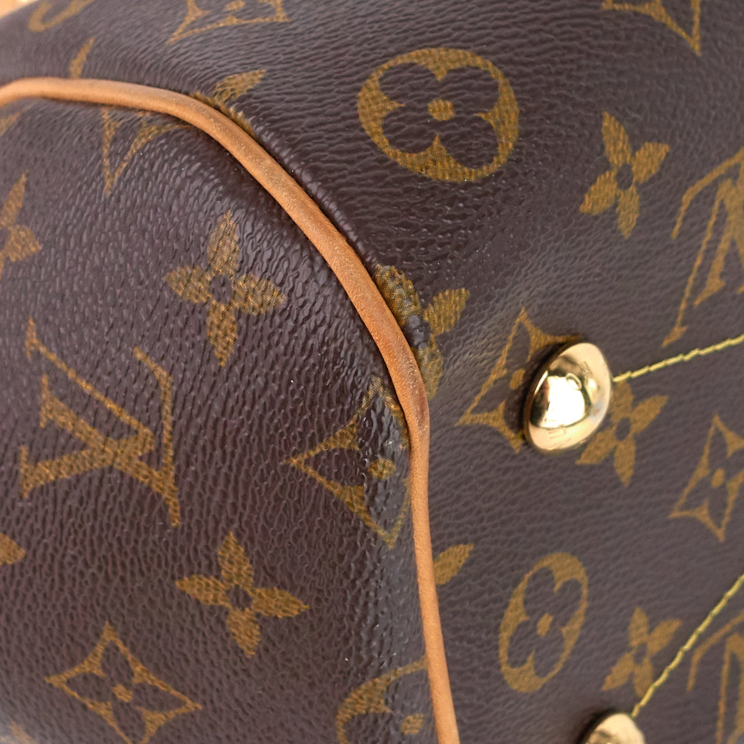 tivoli pm monogram canvas handbag