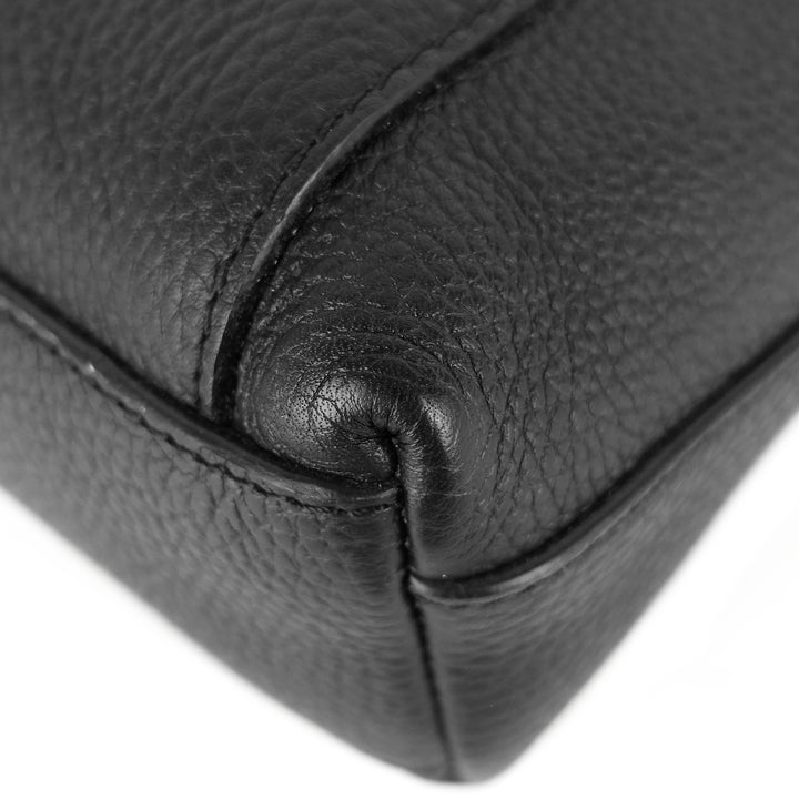 serviette dorian taurillon leather briefcase bag