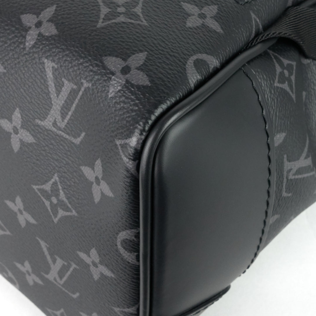 steamer monogram eclipse canvas backpack