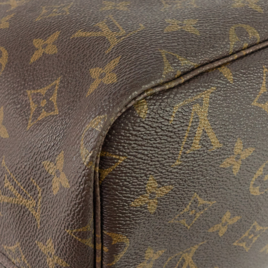 neverfull gm monogram canvas tote bag