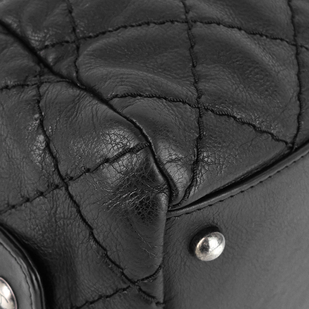 stitch it small calfskin shoulder bag