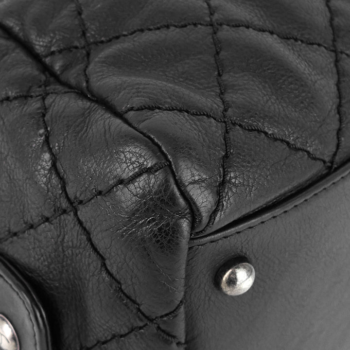 stitch it small calfskin shoulder bag