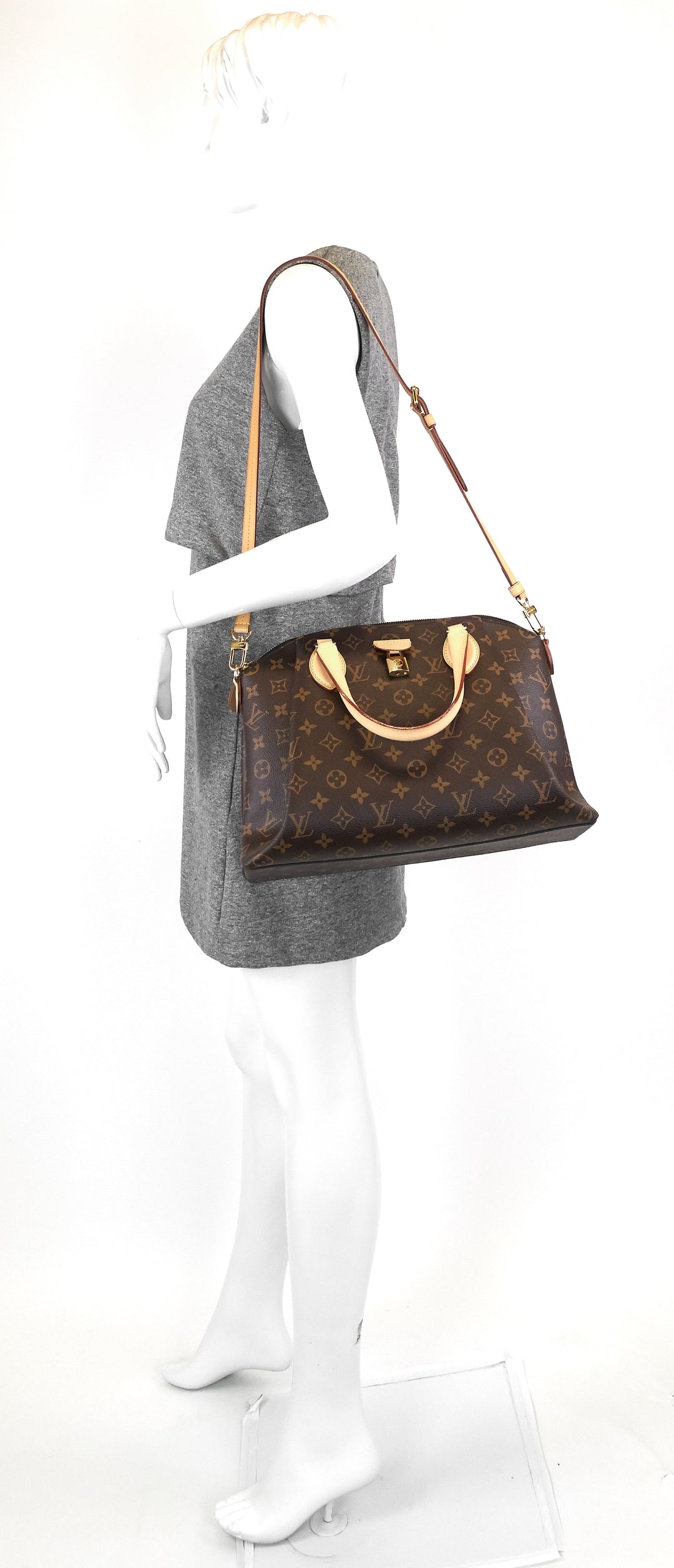 rivoli mm monogram canvas bag