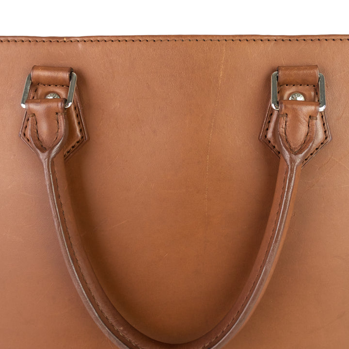 sac plat nomade leather bag