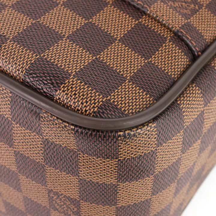 icare damier ebene canvas computer bag