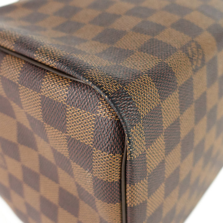 speedy 30 damier ebene canvas bag