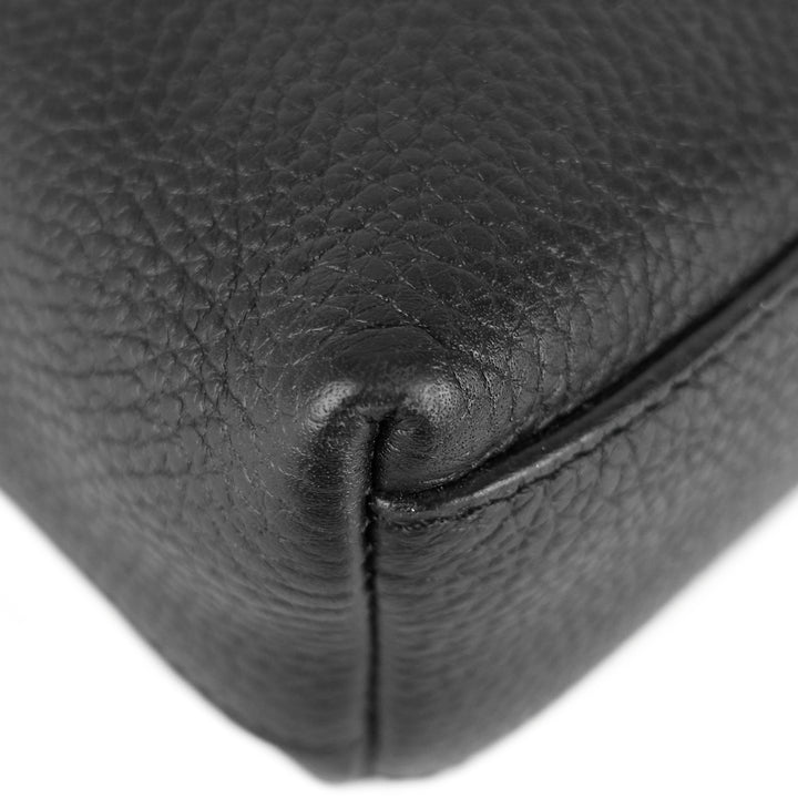 serviette dorian taurillon leather briefcase bag