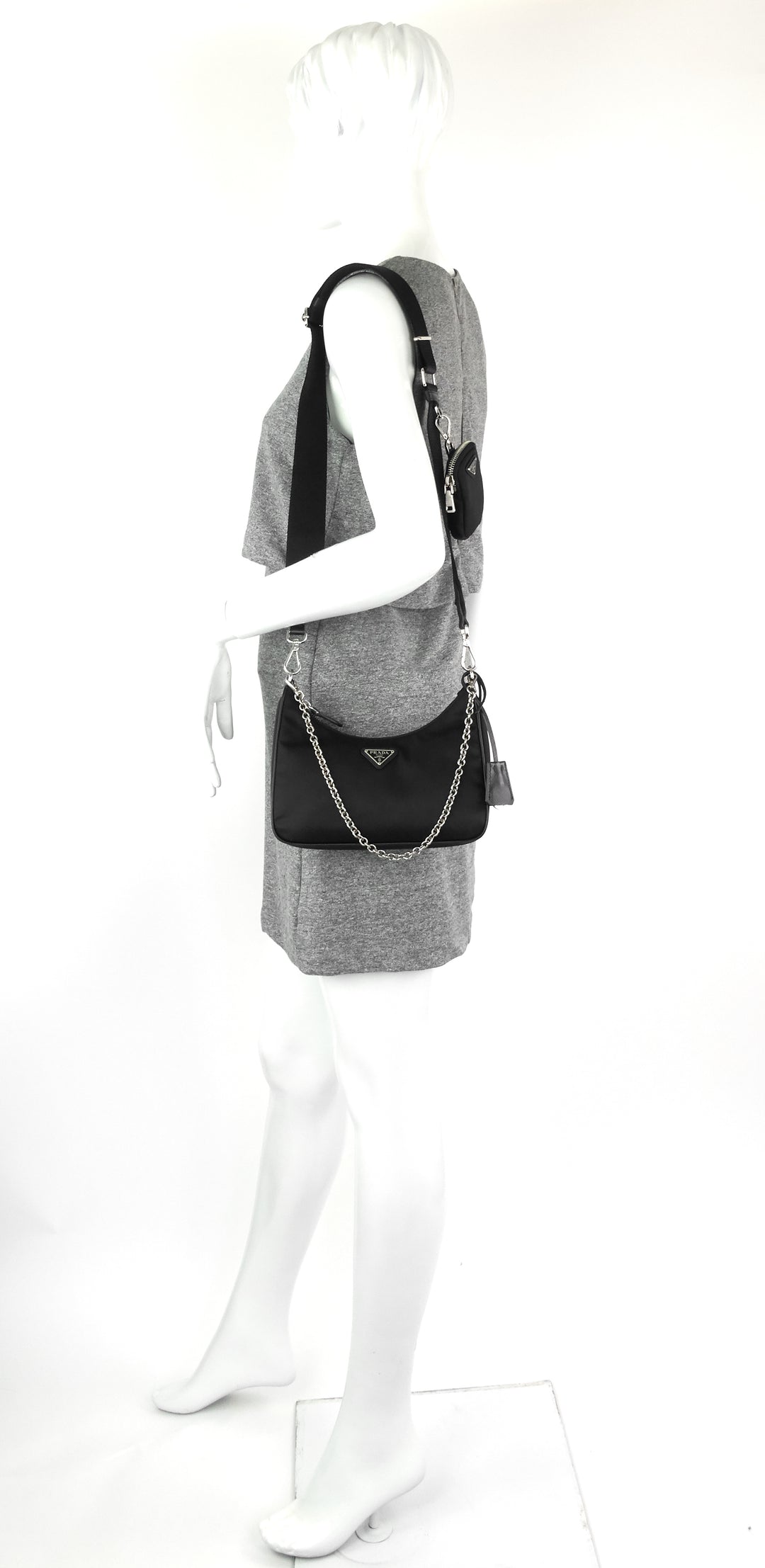 re-edition 2005 tessuto nylon crossbody bag