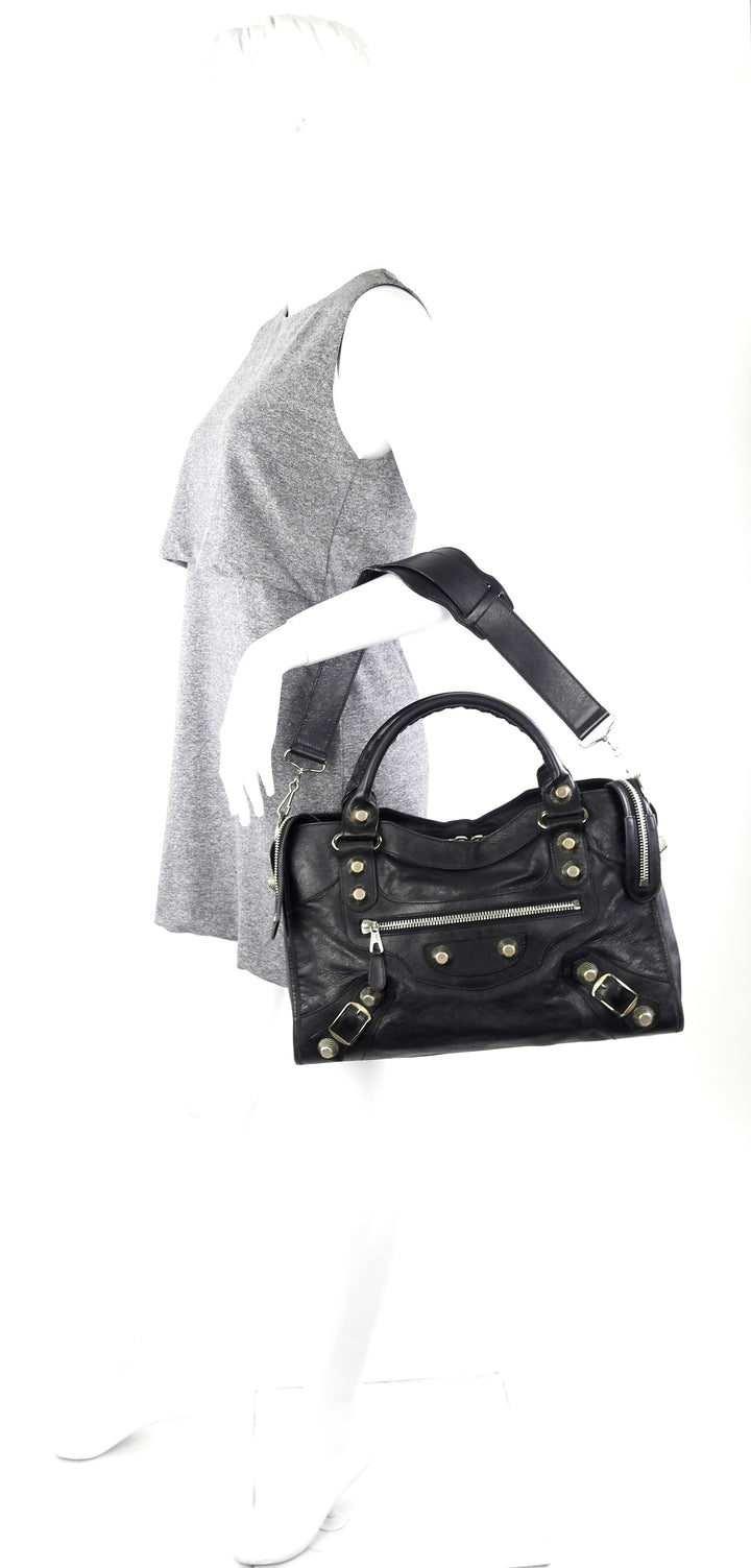 giant city agneau leather bag