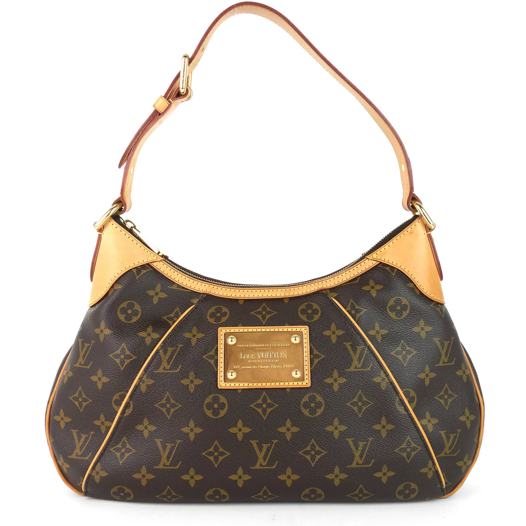 thames gm monogram canvas hobo bag