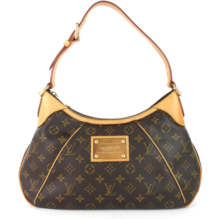 thames gm monogram canvas hobo bag