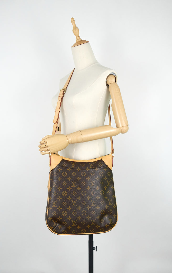odeon mm monogram canvas bag