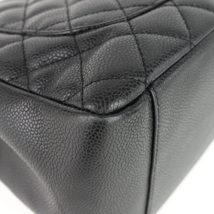 grand shopping tote gst caviar leather bag