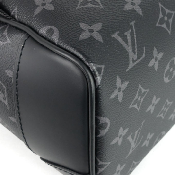 steamer monogram eclipse canvas backpack