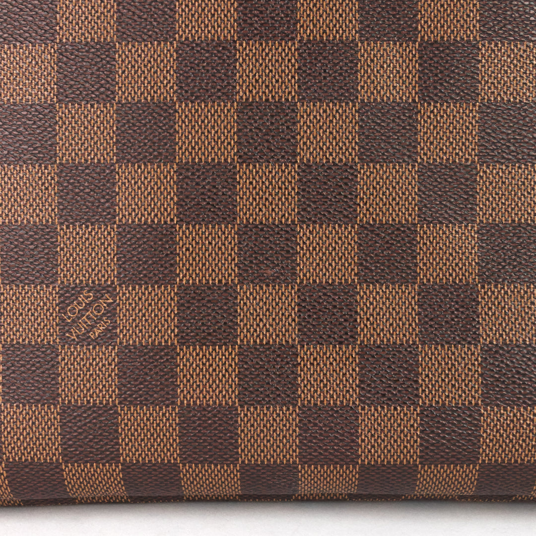 neverfull gm damier ebene canvas tote bag