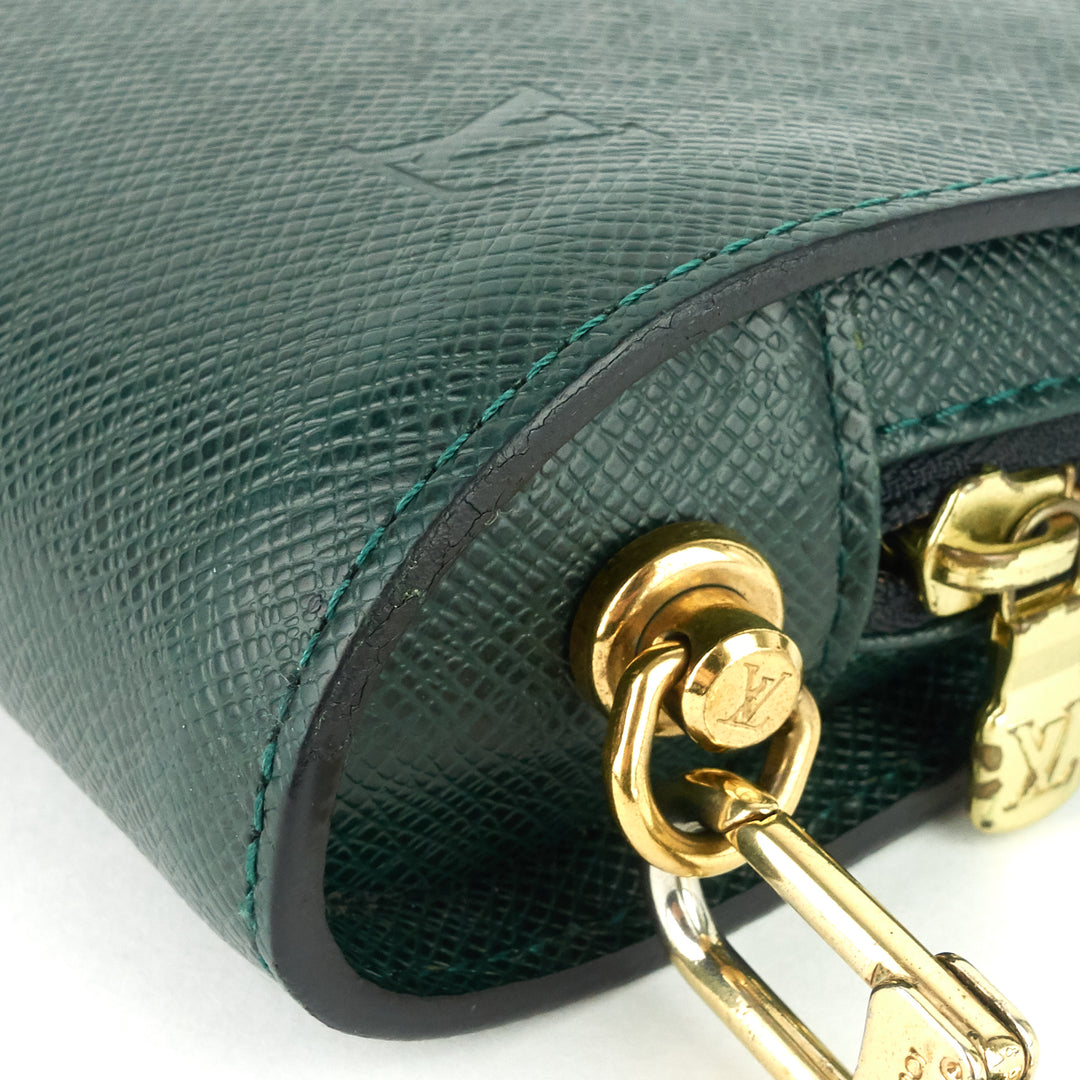 pochette baikal epicea taiga leather bag