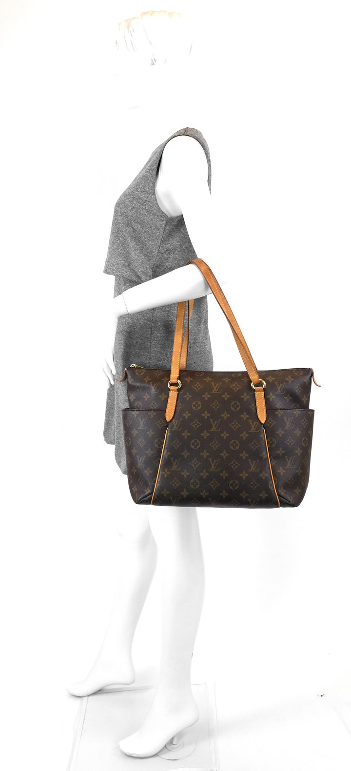 totally mm monogram canvas bag