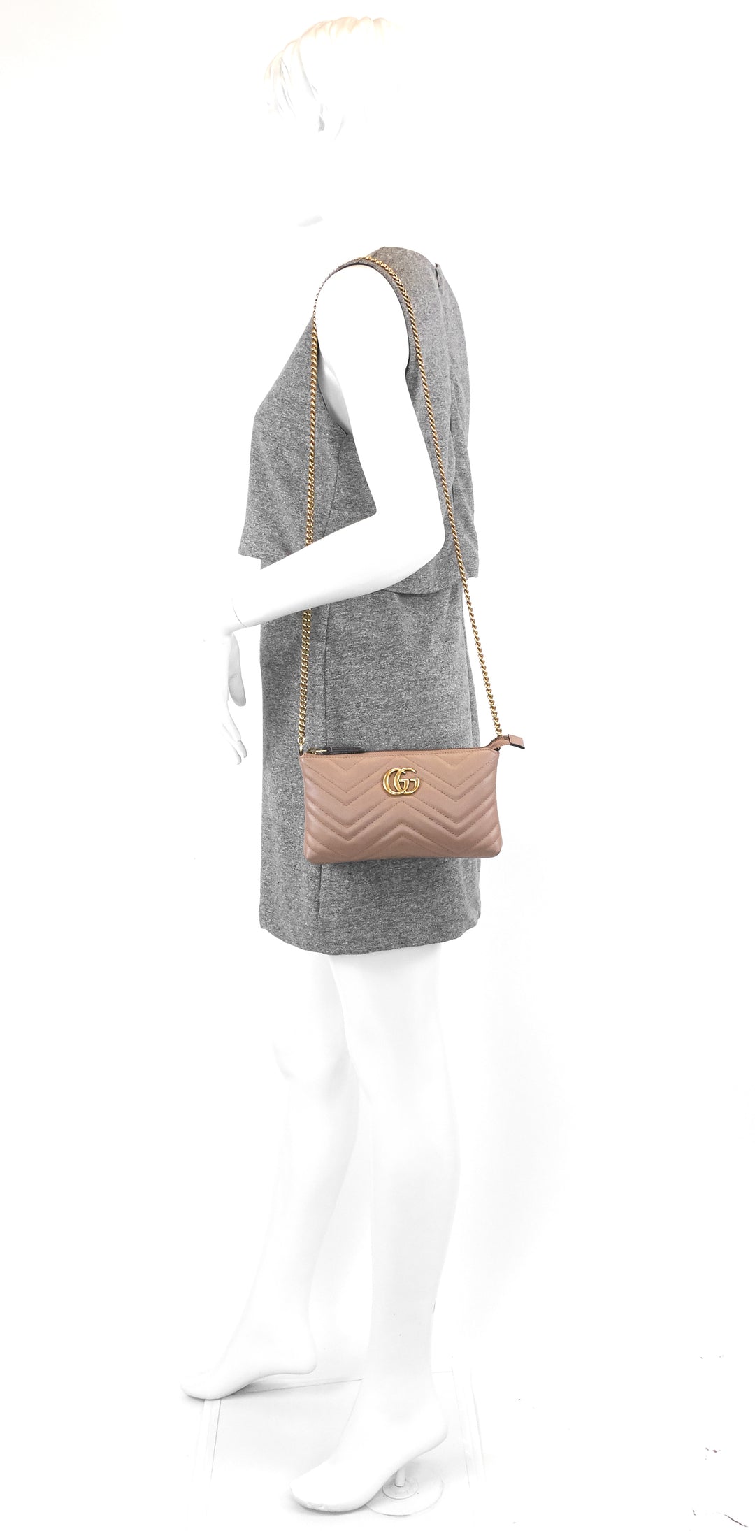 gg marmont mini calfskin bag