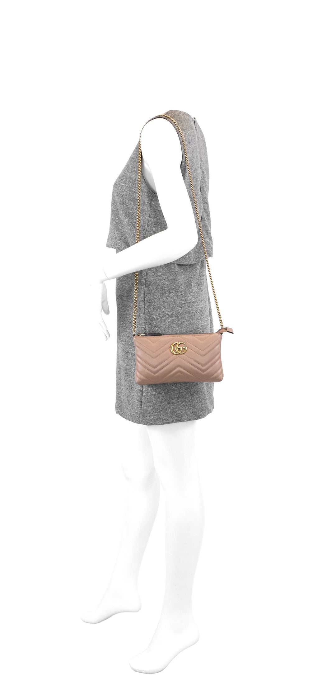 gg marmont mini calfskin leather bag