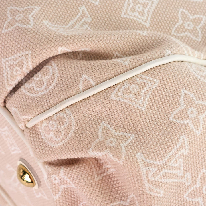 cabas ipanema gm sable monogram canvas tote bag