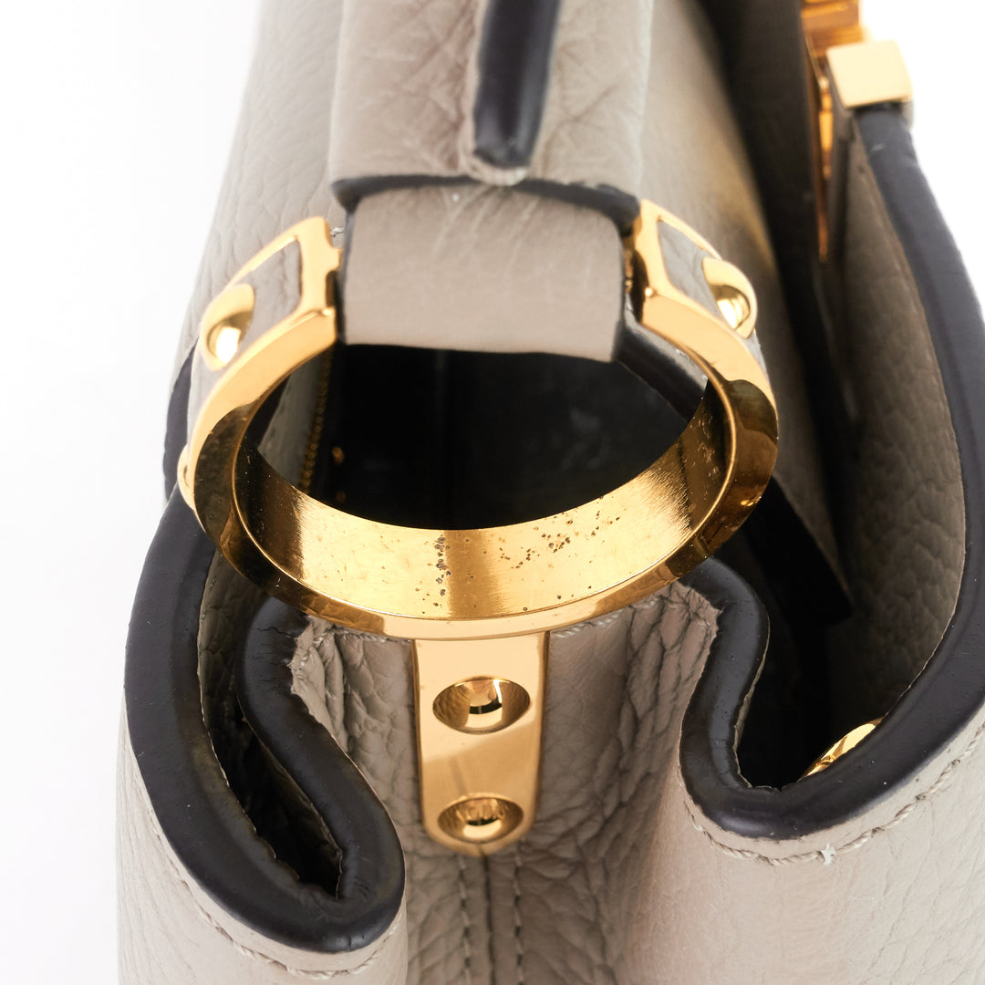 capucines bb taurillon leather bag