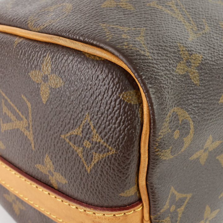 speedy 25 bandoulière monogram canvas bag