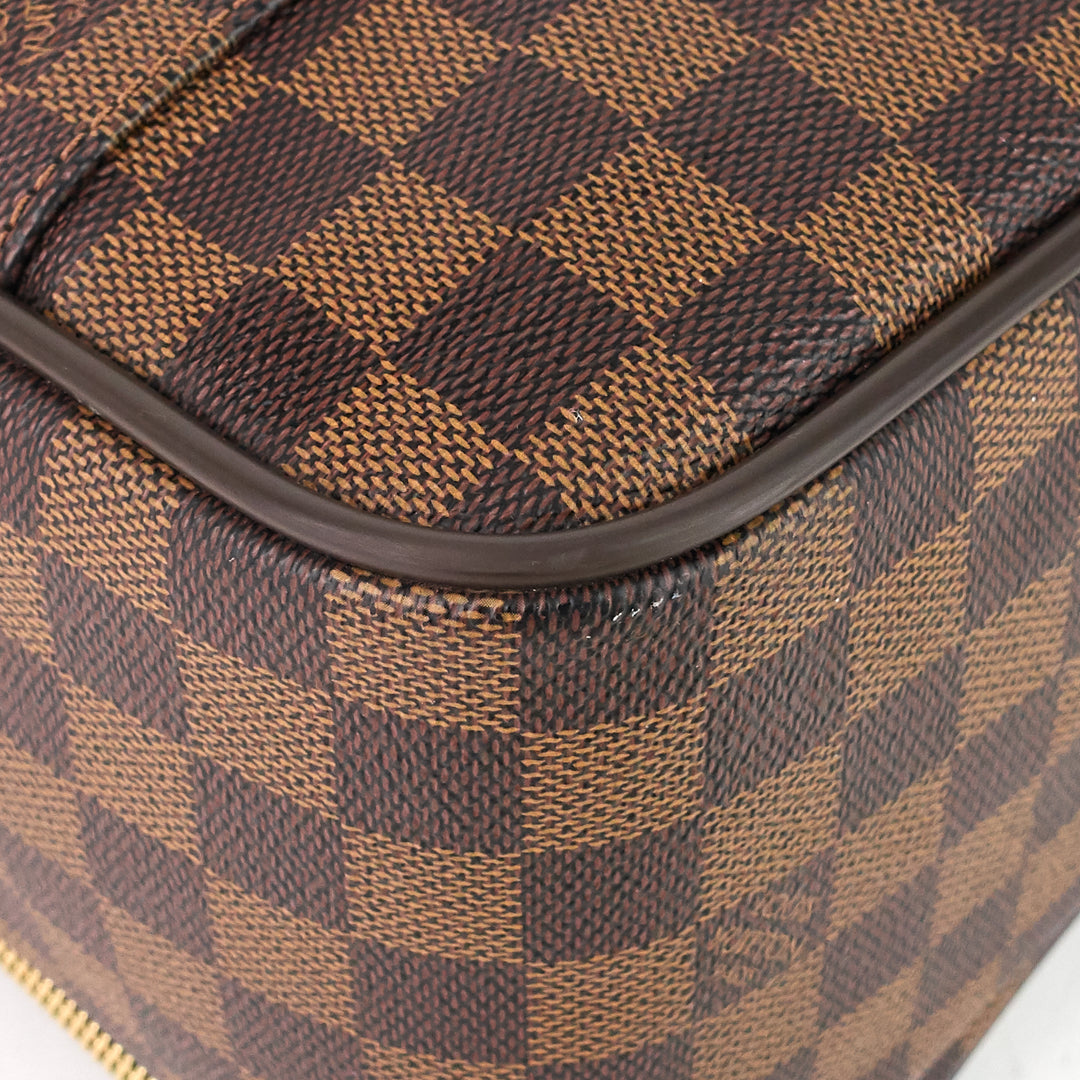 icare damier ebene canvas computer bag