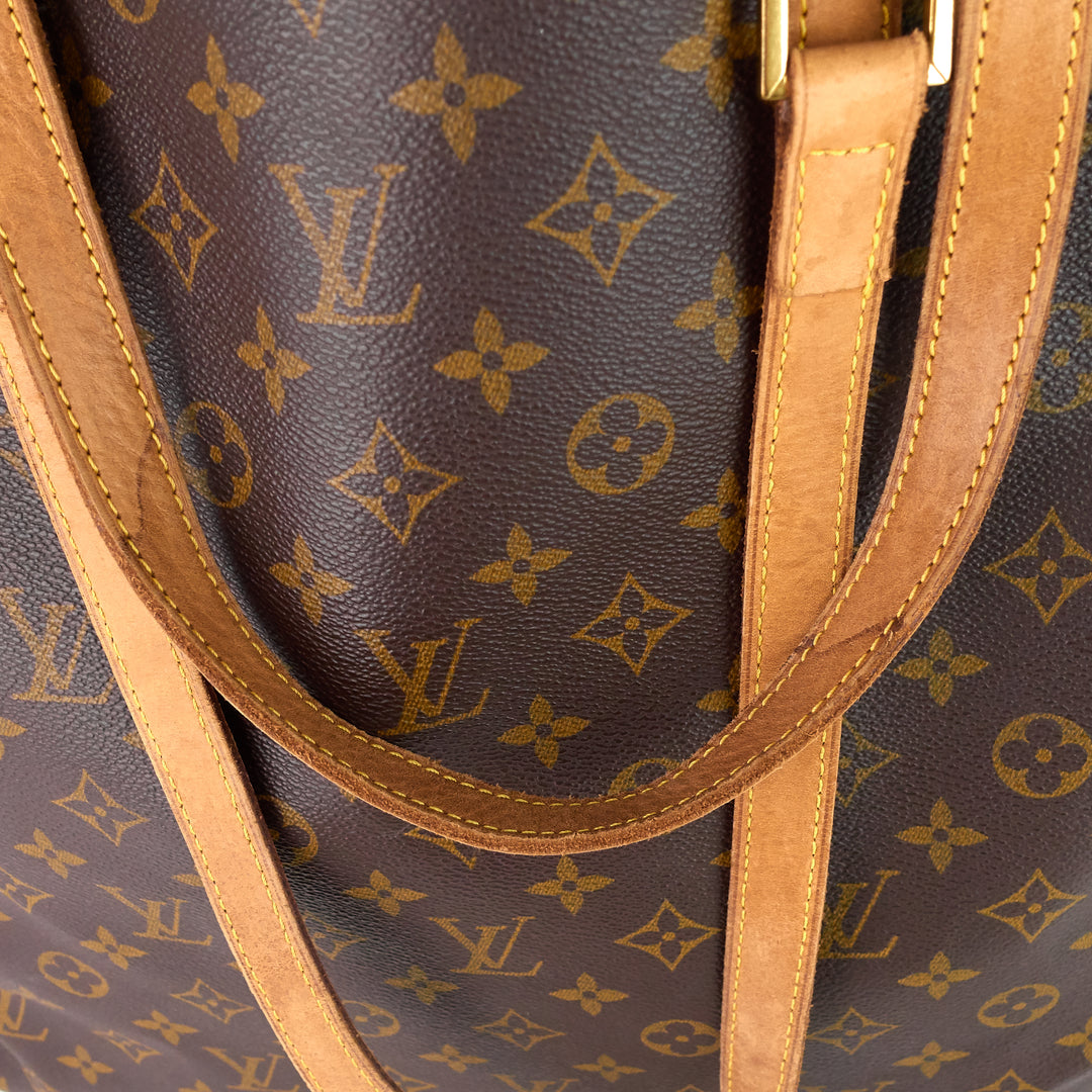 cabas alto monogram canvas tote bag
