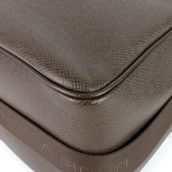 reporter pm taiga leather bag