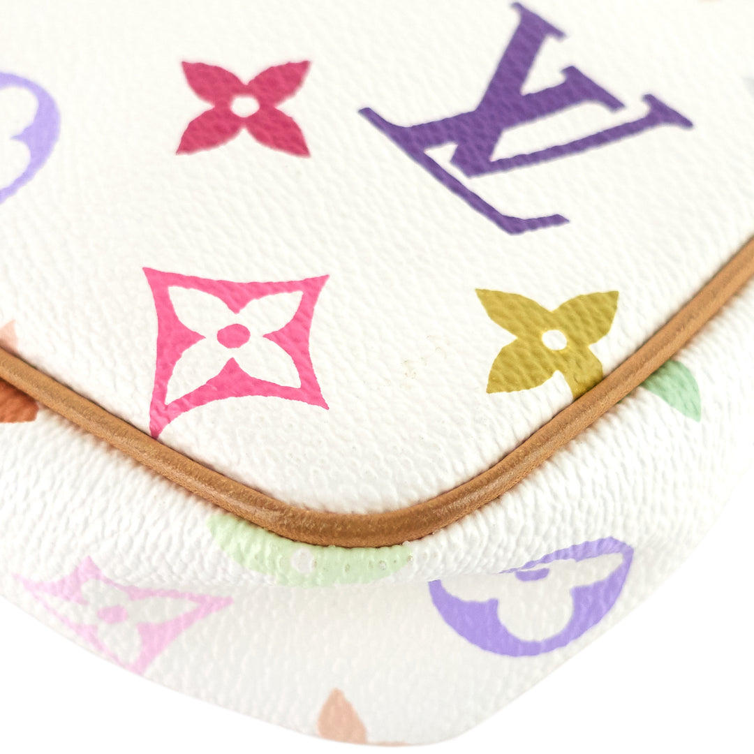 pochette accessoiries monogram multicolore canvas bag