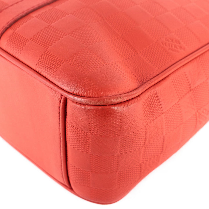 tadao pm damier infini leather tote bag