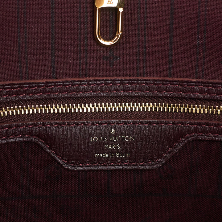neverfull mm monogram idylle canvas bag
