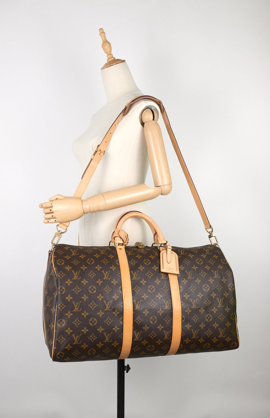 keepall 50 bandoulière monogram canvas bag