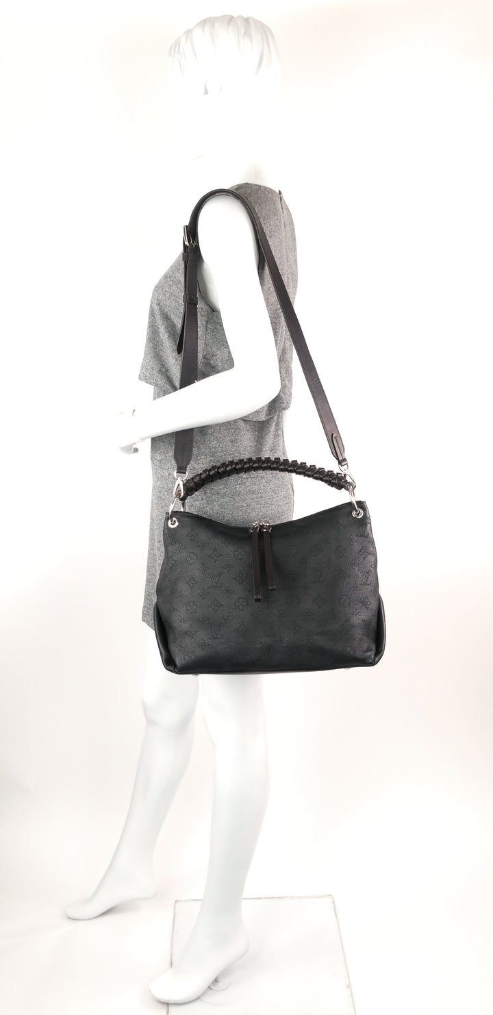 beaubourg mm mahina leather hobo bag