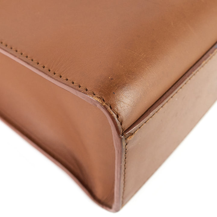 sac plat nomade leather bag